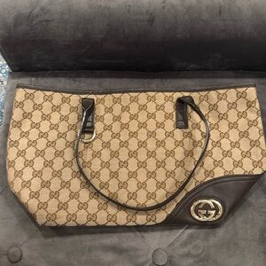 Gucci Britt Tote - small vintage